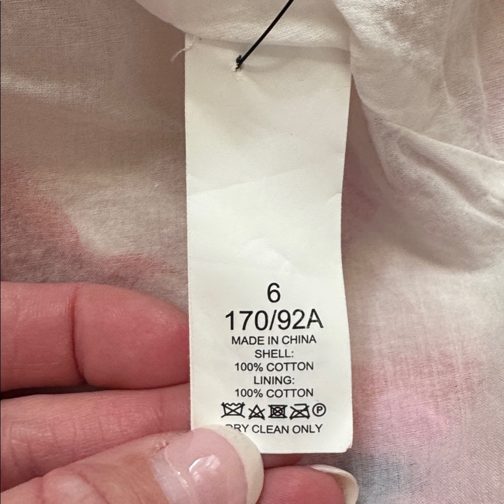 Kate Spade Summer Flowers Tiered Tie Strap Dress - Picture 15 of 15